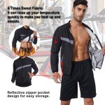 Men's Sauna Jacket for Slimming & Fitness