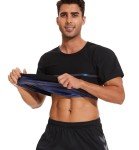 Men's Short Sleeve Sauna Sweat Trapping Shirt