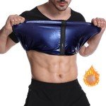 Men's Sauna Sweat Suit T-Shirt for Weight Loss