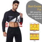 Men's Sauna Jacket for Slimming & Fitness