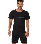 Men's Short Sleeve Sauna Sweat Trapping Shirt