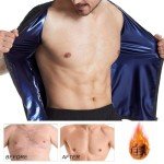 Men's Sauna Sweat Suit T-Shirt for Weight Loss