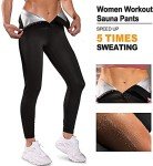 Chumian Women's High Waist Sauna Sweat Pants