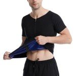 Men's Sauna Sweat Suit T-Shirt for Weight Loss