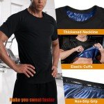 Men's Heat Trapping Sauna Workout Compression Shirt