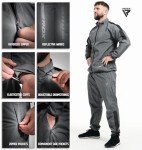 RDX Full Body Sauna Sweat Suit for Fitness