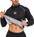 Men's Sauna Jacket with Long Sleeves and Zip