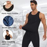 Men's Sauna Sweat Vest for Weight Loss Training