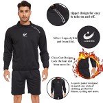 Men's Sauna Jacket with Long Sleeves and Zip