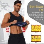 Men's Sauna Sweat Vest for Weight Loss Training