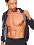 Men's Sauna Suit Jacket for Workout & Fitness