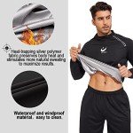 Men's Sauna Jacket with Long Sleeves and Zip