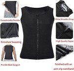 Men's Sauna Vest for Weight Loss & Shaping