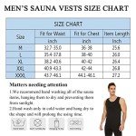 Men's Sauna Sweat Vest for Weight Loss Training