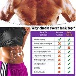 Men's Sauna Vest for Weight Loss & Shaping