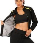 Women’s Sauna Suit Long Sleeve Slimming Jacket
