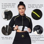 Women’s Sauna Suit Long Sleeve Slimming Jacket
