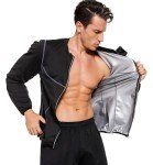Men's Velssut Sauna Jacket - Slimming Workout Top