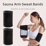Adjustable Sauna Sweat Bands for Arm Trimming