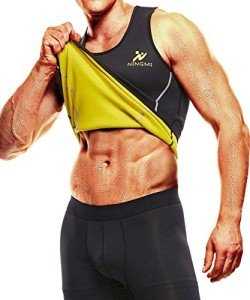 NINGMI Men's Neoprene Sauna Sweat Vest