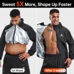 Men's HOTSUIT Sauna Suit for Jogging & Boxing