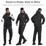 Men's HOTSUIT Sauna Suit for Jogging & Boxing