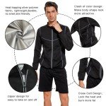 Men's Velssut Sauna Jacket - Slimming Workout Top
