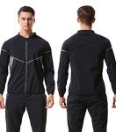 Men's Long Sleeve Sauna Jacket for Workouts