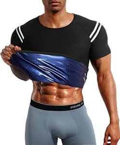 Men's Neoprene Sauna Shirt for Gym Workouts