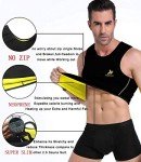 NINGMI Men's Neoprene Sauna Sweat Vest