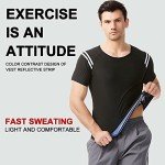 Men's Neoprene Sauna Shirt for Gym Workouts