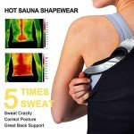 Junlan Women's Sauna Suit Waist Trainer Vest - Black