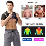 Men's Neoprene Sauna Shirt for Gym Workouts
