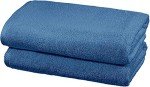 Quick-Dry Cotton Bath Towel Set - Lake Blue
