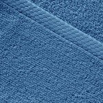 Quick-Dry Cotton Bath Towel Set - Lake Blue