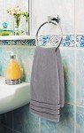 Utopia 8-Piece Luxury Towel Set in Cool Grey