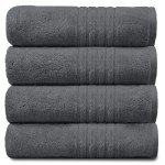 Charcoal Jumbo Bath Sheets - 100% Egyptian Cotton