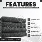 Extra Soft Egyptian Cotton Bath Towel Set - 4 Pack