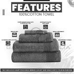 Charcoal Jumbo Bath Sheets - 100% Egyptian Cotton