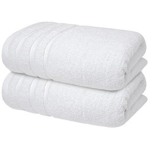 Ultra Soft Cotton Bath Towels Set of 2