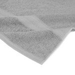 Soft 100% Cotton Bath Towels in Grey - 2-Pack