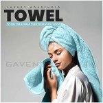 10-Piece Egyptian Cotton Towel Set - Aqua