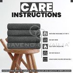 Extra Soft Egyptian Cotton Bath Towel Set - 4 Pack