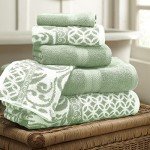Trefoil Filigree 6-Piece Cotton Towel Set