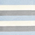 Velosso 4-Piece Cotton Towel Set - Ombre Striped