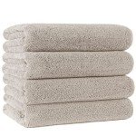 Quick Dry Lint-Free Microfiber Sauna Towels - 4 Pack