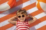 Cabana Stripe Pool Towels - Pack of 4