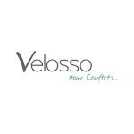 Velosso 4-Piece Cotton Towel Set - Ombre Striped