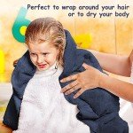 Super Soft & Absorbent Gray Bath Towel Set