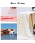 Soft Microfiber 4-Piece Towel Set - Quick Dry